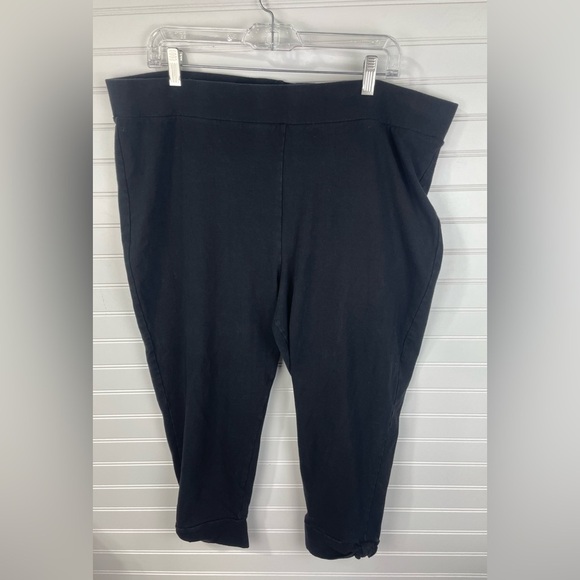 torrid Pants - Torrid Black Elastic Waist Pull On Leggings Size 4 Women’s EUC